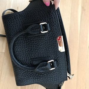 Burberry Pebbled Leather Handbag Crossbody